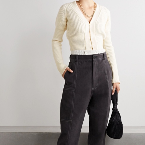 Cult Gaia Freida Ribbedknit Cardigan 